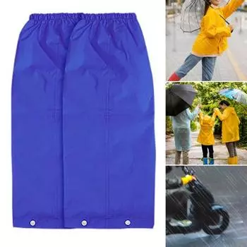 Yousheng 1 пара гетр для улицы, водонепроницаемый, ветрозащитный, с застежкой-кнопкой, эластичный, для мужчин и женщин, для походов, скалолазания, охоты, велоспорта, защитный чехол 2XL жёлтый