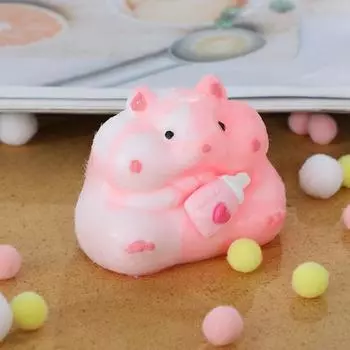 Yousheng 1 пара игрушек для хомяков, мягкая игрушка TPR с медленным отскоком, снятие стресса, тревожности, портативная, ручная работа, для детей, подростков, взрослых, животных, сжимающая сенсорная игрушка-фиджет