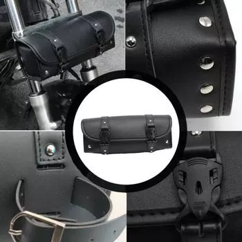 Yousheng 1 пара сумок на руль мотоцикла, седельные сумки большой емкости, быстросъемная конструкция, водонепроницаемые, легкодоступные сумки для вилки мотоцикла 2pcs