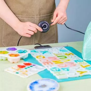 Yousheng 1 Set Resin Mold Heating Pad Resin Craft Curing Tool Equipment for Easy & Quick Drying Epoxy Resin Dryer with Time Adjustment Sets