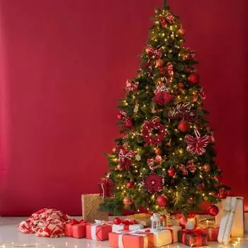 Yousheng 1 шт./2 шт. рождественские украшения бархатная флокированная снежинка олень бант подвеска рождественская елка подвесное украшение для окна дерево стена домашний декор F