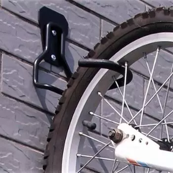 Yousheng 1 шт./2 шт. стойка для велосипеда настенный держатель для велосипеда в помещении вешалка для горного велосипеда крючок для хранения велосипеда для потолка гаража 1pc чёрный