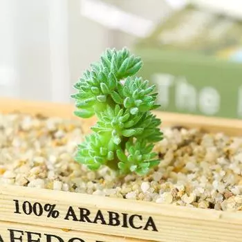 Yousheng 1 шт. искусственное суккулентное растение стекающийся цветок DIY домашний офис украшение бонсай