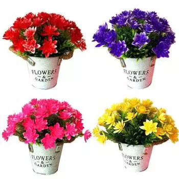 Yousheng 1 шт. искусственный цветок лотоса мини-пейзаж свадебная вечеринка домашний стол бонсай декор