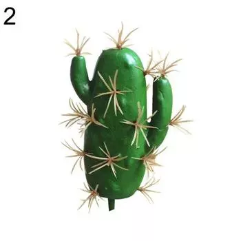 Yousheng 1 шт. пенопластовый искусственный кактус суккулентное растение бонсай офисный стол домашний декор для вечеринки