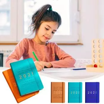 Yousheng 2025 Ежедневник Планировщик Блокнот Комплексный Ежедневный Органайзер Ежемесячный Обзор Ежедневный Планировщик Продуктивности коричневый