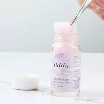 Yousheng 20 мл очиститель для пинцетов эффективное быстродействующее решение жидкость для очистки пинцетов для наращивания ресниц для профессионалов 20ml