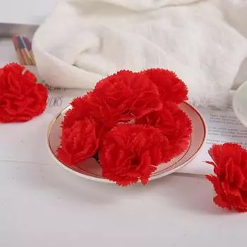 Yousheng 20 шт. искусственные цветы бархатцев искусственные шелковые бархатцы со стеблями реалистичные искусственные бархатцы для домашнего декора Dia De Los Muertos Diwali оранжевый