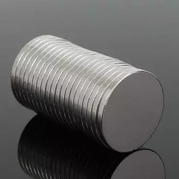 Yousheng 20 шт. N52 20x2 мм круглые блоки дисков сильные редкоземельные неодимовые магниты