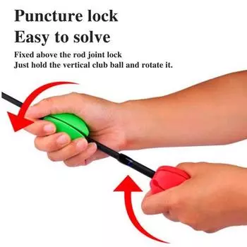 Yousheng 2/3 шт. фиксированный шар для удочки 4/5/8/9/10 мм 5 отверстий не царапается многоразовый протектор для удочки зажим для фиксации инструменты рыболовные принадлежности зелёный