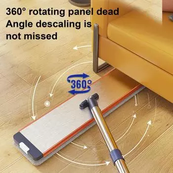 Yousheng 2/4/6 шт. Ленивая швабра из микрофибры, плоская швабра, система ведер с удлиненной ручкой, вращающаяся на 360 градусов головка для пола 2pcs