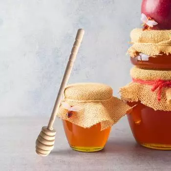 Yousheng 2/4 шт. деревянная мешалка для смешивания меда, многоразовые палочки для меда, палочка для сот, ложка для меда, беззаусенцев, инструмент для размешивания меда, джем из медового сиропа 2pcs
