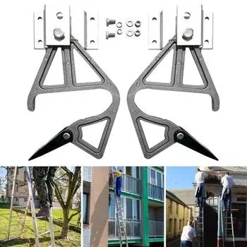 Yousheng 2 шт. алюминиевый сплав удлинительная лестница замок прочный металлический замок лестница перекладина выдвижная елочка аксессуары для лестницы замена деталей A