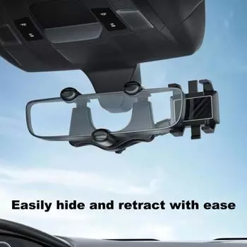 Yousheng 2 шт. держатель для телефона на зеркало заднего вида с регулируемым вращением на 360 градусов универсальная подставка для сотового телефона для смартфонов 4-7 дюймов 2pcs