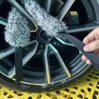 Yousheng 2 шт. ремень для чистки автомобильных колес износостойкий многоразовый легкий многофункциональный инструмент для чистки автомобиля оранжевый