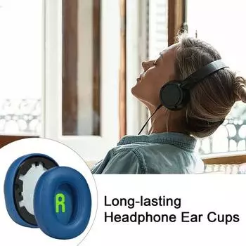 Yousheng 2 шт. сменные амбушюры для наушников, дружественные к коже, дышащие, износостойкие, для гарнитуры JBL JR460NC/JR460NC темно-серого