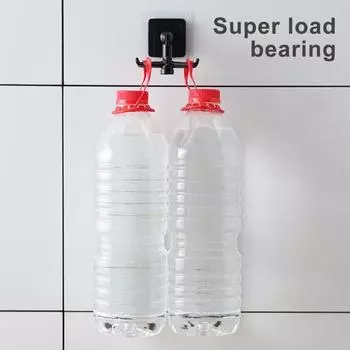 Yousheng 2 шт. вращающийся на 360 градусов держатель кухонные принадлежности самоклеящиеся крючки прочные несущие простые в установке кухонные крючки