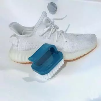 Yousheng 2Pcs Набор щеток для чистки овощей Жесткая мягкая щетина Эргономичная ручка Чистка фруктов и овощей Чистка отшелушенная красный