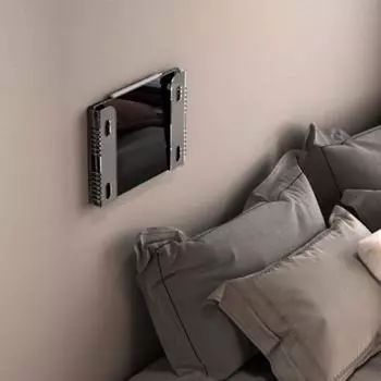 Yousheng 2шт. Универсальные настенные кронштейны для планшетов, прочные, несущие простую установку, многофункциональные универсальные держатели для планшетов и ноутбуков