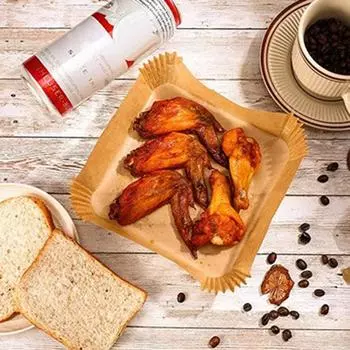 Yousheng 30/50 шт. бумажный вкладыш для фритюрницы, маслостойкий, удобный, круглый, с гладкими краями, эффективный вкладыш для фритюрницы и пароварки для дома M 50pcs