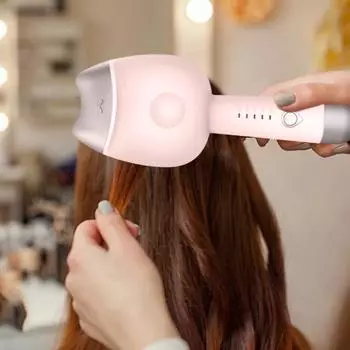 Yousheng 32MM Egg Roll щипцы для завивки волос 5 температур щипцы для завивки волос Waver быстрый нагрев электрические щипцы для завивки волос для женщин волнистые волосы щипцы для завивки(US Plug) US Plug розовый