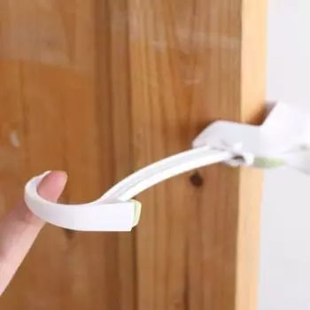 Yousheng 3/4 шт. Защитные устройства для дверных замков с ручками-рычагами, универсальный дизайн, быстрая установка, комплект для защиты от защемления дверей 3pcs