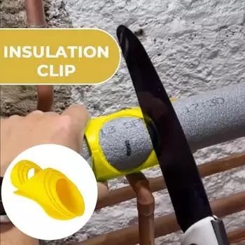 Yousheng 3 шт. Инструменты для резки пенопластовой изоляции труб Точное выравнивание Широко применимые многоразовые инструменты для резки пенопластовых труб жёлтый