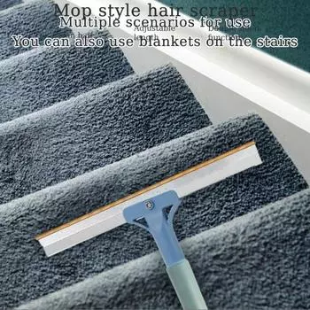 Yousheng 3 шт./компл. скребок для удаления шерсти домашних животных с длинной и маленькой ручкой, скребок для удаления шерсти домашних животных с ковров, ковриков для автомобиля, диванов, кроватей для домашних животных, мебели серый