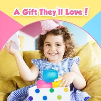 Yousheng 3Pcs Stress Cube Fidget Toy Anxiety Relief Ice Cube Squeeze Decompression Toy Soft Stress Ball Sensory Toy Kids Teens Adults Gift 3pcs