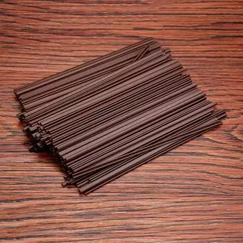 Yousheng 500 шт. 2 в 1 экологически чистая одноразовая соломинка для перемешивания с защитой от ожогов кофейный