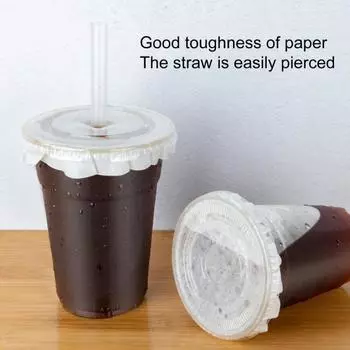 Yousheng 500 шт./компл. пленка для стаканчиков Экологичная бумага против проливания Более плотная пленка без запаха для кофе для кофейни M