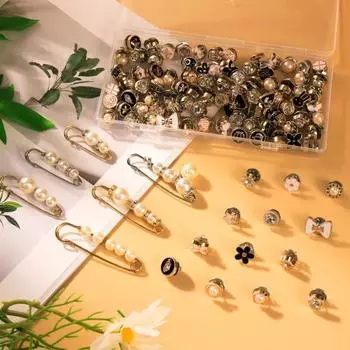Yousheng 51 шт. брошь для обуви булавки искусственный жемчуг животные цветы бант форма кроссовки подвески пуговицы носки украшения шнурки для обуви аксессуары A