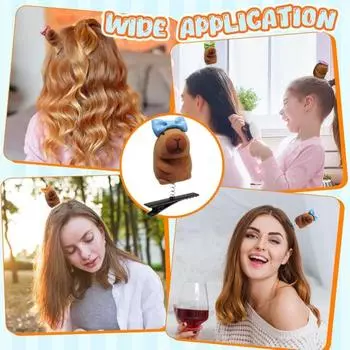 Yousheng 5/10/15/20Pcs Hair Pin Cartoon Shape Hair Clips Lightweight Metal Springs Hairpins Funny Hair Accessories 5pcs