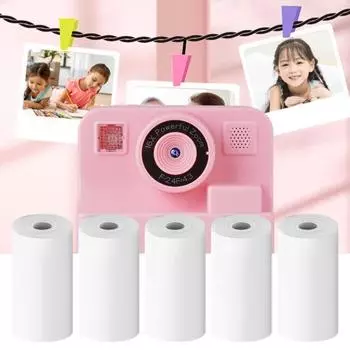 Yousheng 5/10 шт. Детская бумага для мгновенной печати на фотоаппарате, экологически чистая, без запаха, универсальная, простая в использовании, рулоны термобумаги для фотопринтера 5pcs