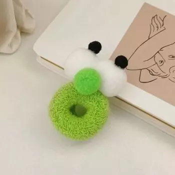 Yousheng 5/10 шт. резинки для волос с большими глазами, мультяшная форма, повязка для волос, карамельный цвет, двойные резинки для волос, высокие эластичные веревки для волос 5pcs