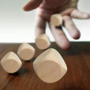 Yousheng 5/6/7/8 см деревянные игральные кости с закругленными углами шестигранные гигантские игральные кости DIY расписанные вручную игровые кости прочный блок куб игровой ночной реквизит 5 cm