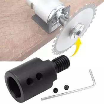 Yousheng 5 мм-14 мм M10, соединительный вал лезвия высокой твердости, высокая адаптируемость, длительный срок службы, высокопрочный адаптер патрона для пилы для мастерской 5 mm