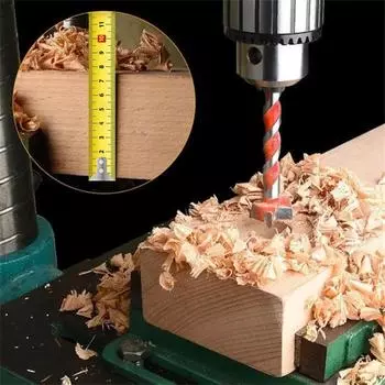 Yousheng 5 шт. Деревообрабатывающий открыватель отверстий, устойчивый к коррозии, широкое применение, самоцентрирующийся потайной сверло 5pcs