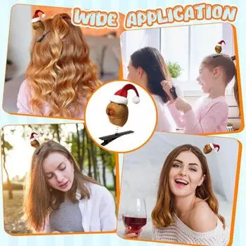 Yousheng 5 шт. шпильки для девочек, весенний дизайн, декор капибара, заколки для волос, яркие цвета, аксессуары для волос, зажим для укладки волос 5pcs