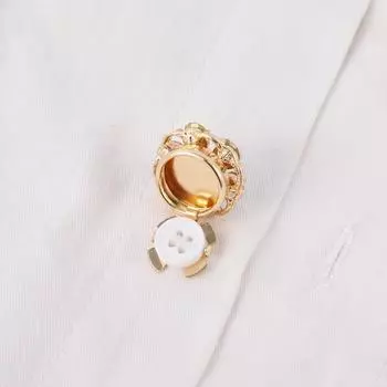 Yousheng 5 шт. Стразы накладки на пуговицы съемные зажимы для пуговиц рубашки модные пуговицы запонки для платья ювелирные изделия декоративные пуговицы A
