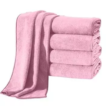 Yousheng 5 шт. Впитывающее полотенце из микрофибры Быстросохнущая салфетка 14 x 30 Полотенце, приятное к коже, для ванной, фитнеса, спорта, йоги, пляжа 5pcs