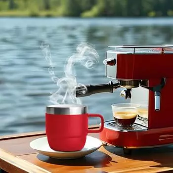 Yousheng 6/8 унций нержавеющая сталь термокружка керамическая подкладка термокружка для кофе эспрессо штабелируемая портативная дорожная термокружка