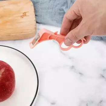 Yousheng 6 шт. фруктовых ножей, мини-портативная овощечистка, креативная ручная острое лезвие, нож для чистки пальцев, для картофеля, груш, цитрусовых 6pcs