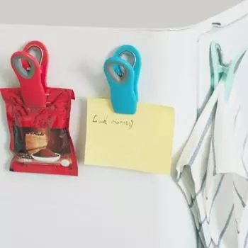 Yousheng 6 шт. магнитных зажимов для хранения продуктов питания, сильный магнит, герметичные зажимы для чипов, зажимы для пакетов, пластиковый уплотнитель для пакетов для хранения продуктов, пакет для закусок 6pcs