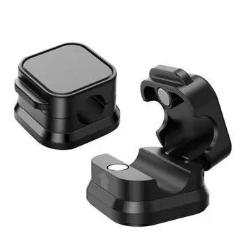 Yousheng 6 шт. магнитный органайзер для кабеля, клейкие зажимы для управления кабелем, держатель для кабеля USB-зарядного устройства для автомобиля, офиса, дома, рабочего стола, стены 6pcs чёрный