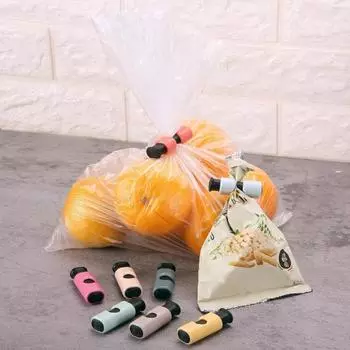 Yousheng 6 шт. набор зажимов для запечатывания пищевых пакетов зажимы с нескользящей ручкой зажим для пищевых фруктов хлебных пакетов простой в использовании запайщик для хлебных пакетов с замком 6pcs