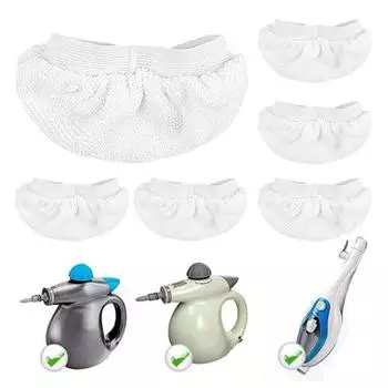 Yousheng 6 шт. салфетка из микрофибры эластичная отделка многоразовая машинная стирка паровая салфетка для BIS продажа паровой удар белый