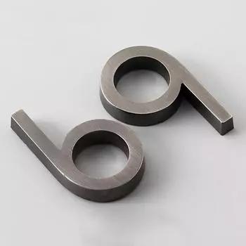 Yousheng 6 см позолоченная табличка на дверь дома адрес номер цифра фигурка табличка декор для отеля