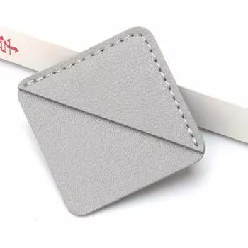 Yousheng 7 шт. квадратная закладка из искусственной кожи в стиле ретро, квадратная закладка для книг, аксессуары для книг ручной работы, зажимы для страниц