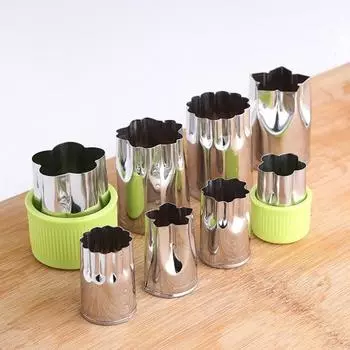 Yousheng 8 шт./компл. резак для печенья, термостойкий антипригарный, антидеформирующийся, быстрый деформационный резак для печенья «сделай сам», цветок, животное, кухонный инструмент D